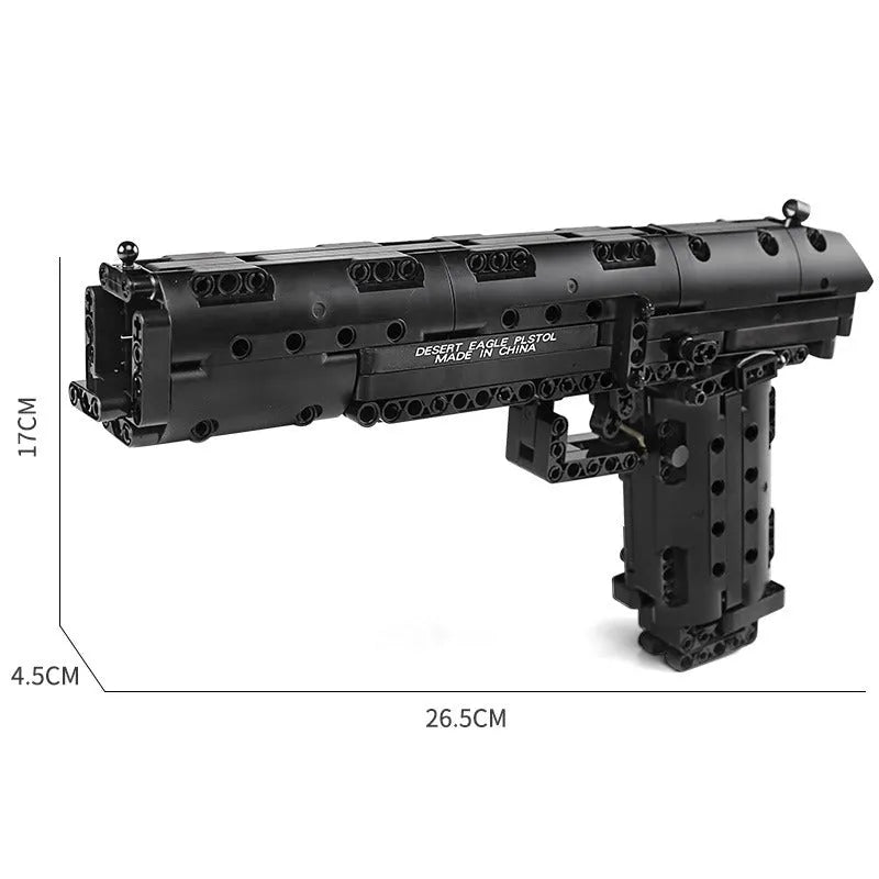 Building Blocks MOC 14004 Military Desert Eagle Pistol Gun Bricks Toys - 1