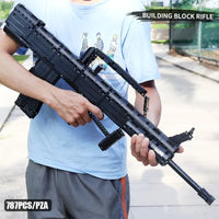 Thumbnail for Building Blocks MOC 14005 Military QBZ 95 Assault Rifle Gun Bricks Toy - 6