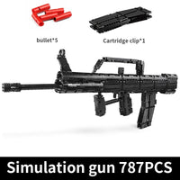 Thumbnail for Building Blocks MOC 14005 Military QBZ 95 Assault Rifle Gun Bricks Toy - 1
