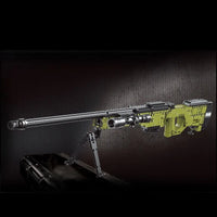 Thumbnail for Building Blocks MOC 14010 Military AWM Sniper Rifle Gun Bricks Toy - 3