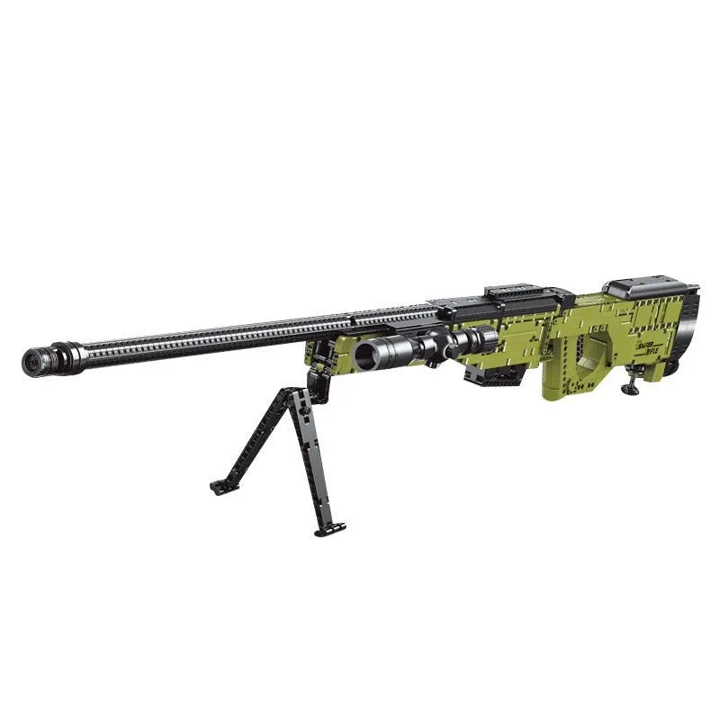 Building Blocks MOC 14010 Military AWM Sniper Rifle Gun Bricks Toy - 6