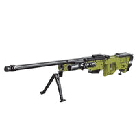Thumbnail for Building Blocks MOC 14010 Military AWM Sniper Rifle Gun Bricks Toy - 6
