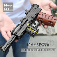Thumbnail for Building Blocks MOC 14011 Military Mauser C96 Pistol Gun Bricks Toys - 3