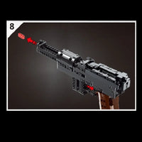 Thumbnail for Building Blocks MOC 14011 Military Mauser C96 Pistol Gun Bricks Toys - 6