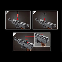 Thumbnail for Building Blocks MOC 14011 Military Mauser C96 Pistol Gun Bricks Toys - 5