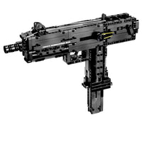 Thumbnail for Building Blocks MOC 14012 Military Ingram M10 Sub Machine Gun Bricks Toy - 1