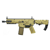 Thumbnail for Building Blocks MOC 14015 Military Scar Assault Rifle Gun Bricks Toys - 1