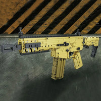 Thumbnail for Building Blocks MOC 14015 Military Scar Assault Rifle Gun Bricks Toys - 8
