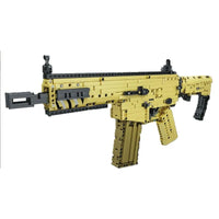 Thumbnail for Building Blocks MOC 14015 Military Scar Assault Rifle Gun Bricks Toys - 11