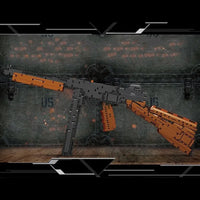 Thumbnail for Building Blocks MOC 14022 Military Thompson Sub Machine Gun Bricks Toys - 3