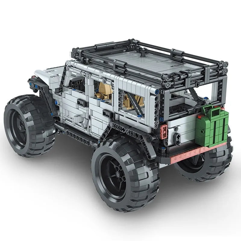 Building Blocks MOC 15009 RC Jeep Wrangler Expedition SUV Car Bricks Toy - 2