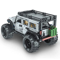 Thumbnail for Building Blocks MOC 15009 RC Jeep Wrangler Expedition SUV Car Bricks Toy - 2