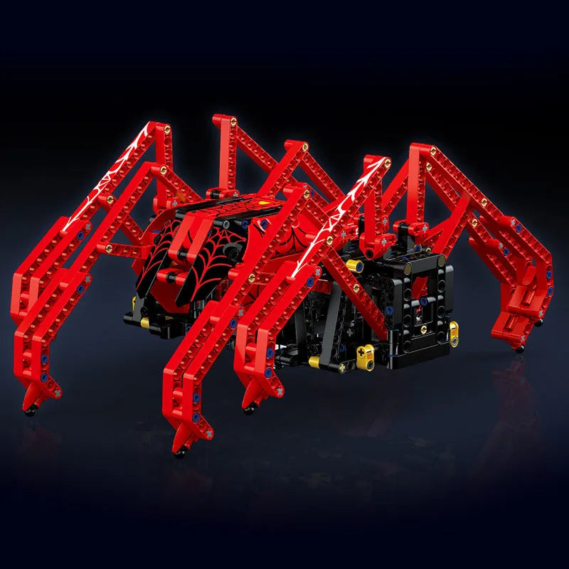 Building Blocks MOC 15053 Technical RC Robot Red Spider Bricks Toys - 4