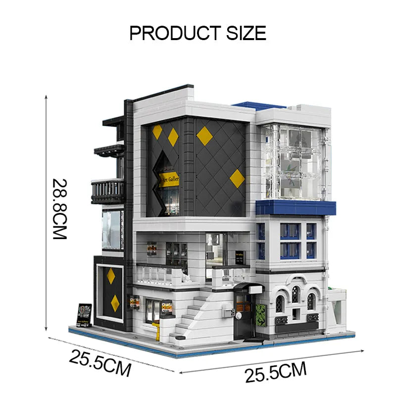 Building Blocks MOC 16043 City Experts Art Gallery Showcase Bricks Toys Construction Set Toys - 2