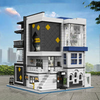 Thumbnail for Building Blocks MOC 16043 City Experts Art Gallery Showcase Bricks Toys Construction Set Toys - 9