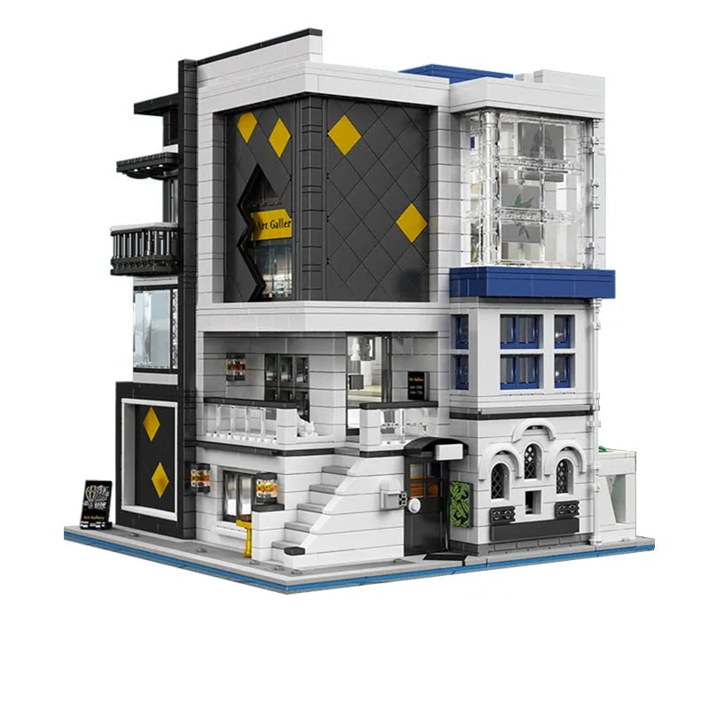 Building Blocks MOC 16043 City Experts Art Gallery Showcase Bricks Toys Construction Set Toys - 3