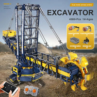 Thumbnail for Building Blocks MOC 17006 Motorized RC Bucket Wheel Excavator Bricks Toys Construction Set Toys - 16