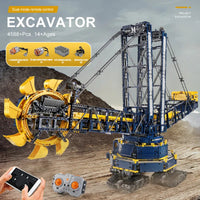 Thumbnail for Building Blocks MOC 17006 Motorized RC Bucket Wheel Excavator Bricks Toys Construction Set Toys - 15