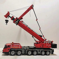 Thumbnail for Building Blocks MOC 17013 Tech RC GMK Heavy Mobile Crane Truck Bricks Toys - 15