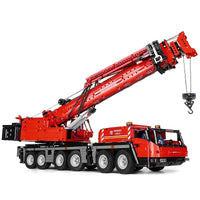 Thumbnail for Building Blocks MOC 17013 Tech RC GMK Heavy Mobile Crane Truck Bricks Toys - 1
