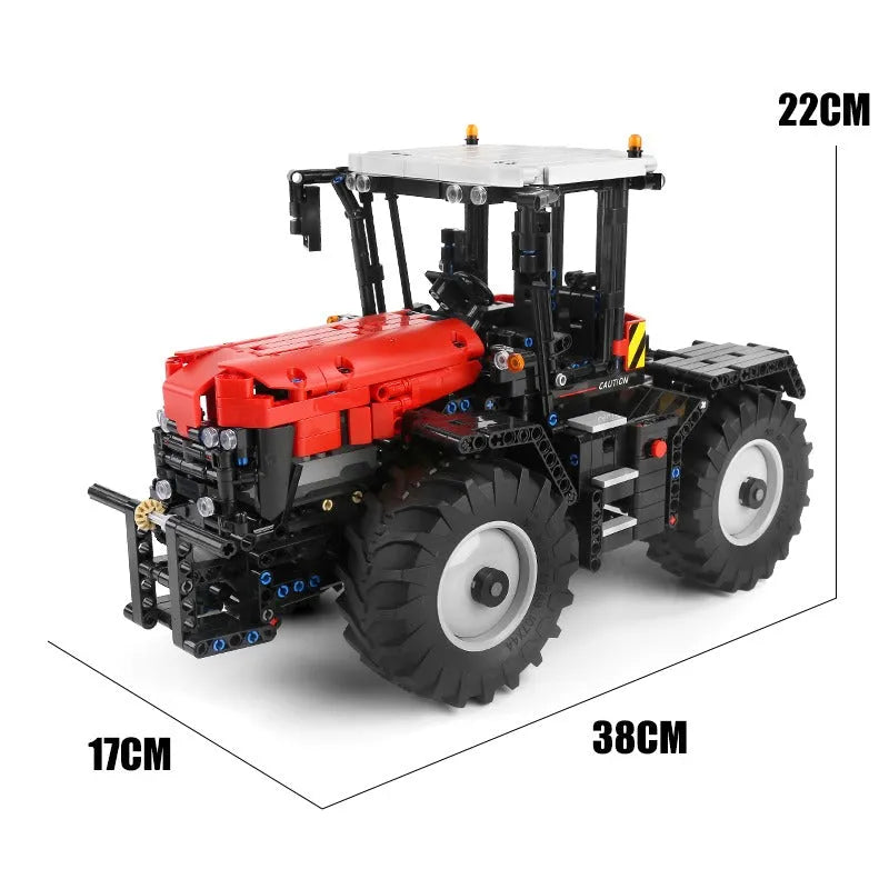 Building Blocks MOC 17020 RC Motorized Fastrac Roller Tractor Truck Bricks Toys - 14