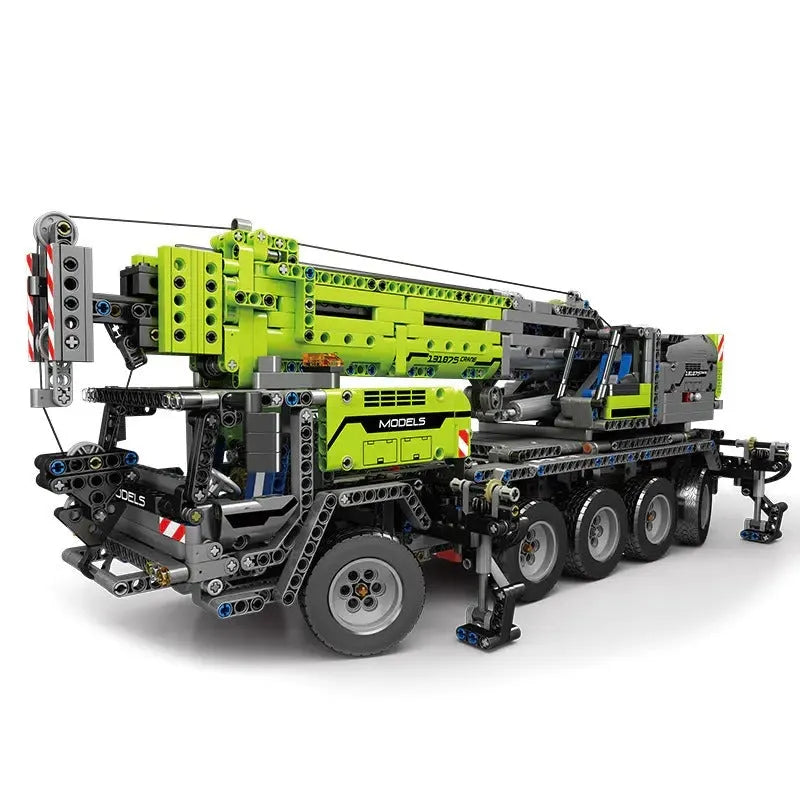 Building Blocks MOC 17035 Tech RC Mobile Lifting Crane Truck Bricks Toy - 1