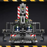 Thumbnail for Building Blocks MOC 17035 Tech RC Mobile Lifting Crane Truck Bricks Toy - 6