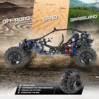 Thumbnail for Building Blocks MOC 18018 RC APP Lightning Buggy Truck Bricks Toy - 5
