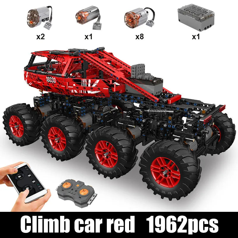 Building Blocks MOC 18030 RC Heavy Firefox Climbing Truck Bricks Toys - 1