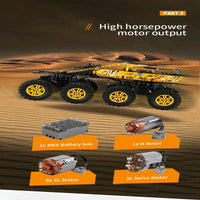 Thumbnail for Building Blocks MOC 18030 RC Heavy Firefox Climbing Truck Bricks Toys - 7