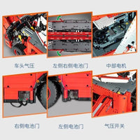 Thumbnail for Building Blocks MOC 19008 Tech RC Heavy Rescue Tow Truck Bricks Toy Construction Set Toys - 7