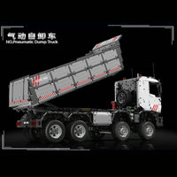 Thumbnail for Building Blocks MOC 19013 APP Heavy RC Pneumatic Dump Truck Bricks Toy Construction Set Toys - 22