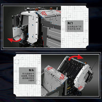 Thumbnail for Building Blocks MOC 19013 APP Heavy RC Pneumatic Dump Truck Bricks Toy Construction Set Toys - 21