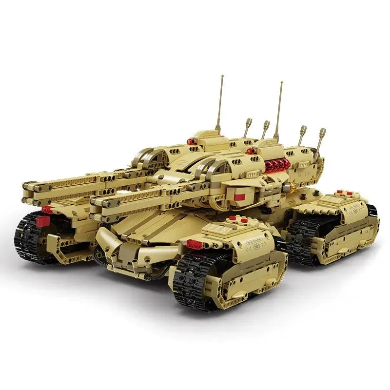 Building Blocks MOC 20011 Motorized RC Heavy Mammoth Tank Bricks Toys Construction Set Toys - 10