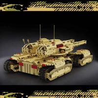 Thumbnail for Building Blocks MOC 20011 Motorized RC Heavy Mammoth Tank Bricks Toys Construction Set Toys - 8