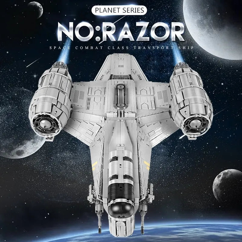 Ucs Razor Crest Vs Razor Crest MOC 21023 Star Wars UCS Razor Crest Building Blocks