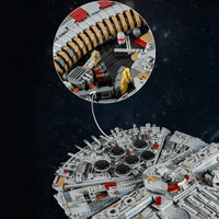 Thumbnail for Building Blocks MOC 21026 UCS Star Wars Millennium Falcon MK2 Bricks Toys - 3