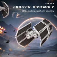 Thumbnail for Building Blocks MOC 21048 Star Wars UCS Tie Bomber Fighter Bricks Toys - 9