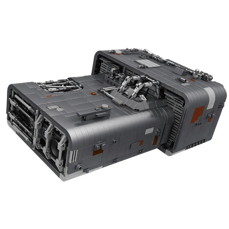 Building Blocks MOC 21061 Star Ship A-A4B Landflyer Spacecraft Bricks Toys Construction Set Toys - 1