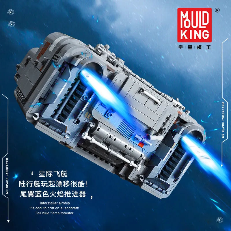 Building Blocks MOC 21061 Star Ship A-A4B Landflyer Spacecraft Bricks Toys Construction Set Toys - 4