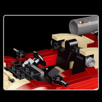 Thumbnail for Building Blocks MOC 27017 Mini Aland Airship Super Racing Car Bricks Toys - 6