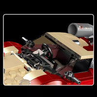 Thumbnail for Building Blocks MOC 27017 Mini Aland Airship Super Racing Car Bricks Toys - 5