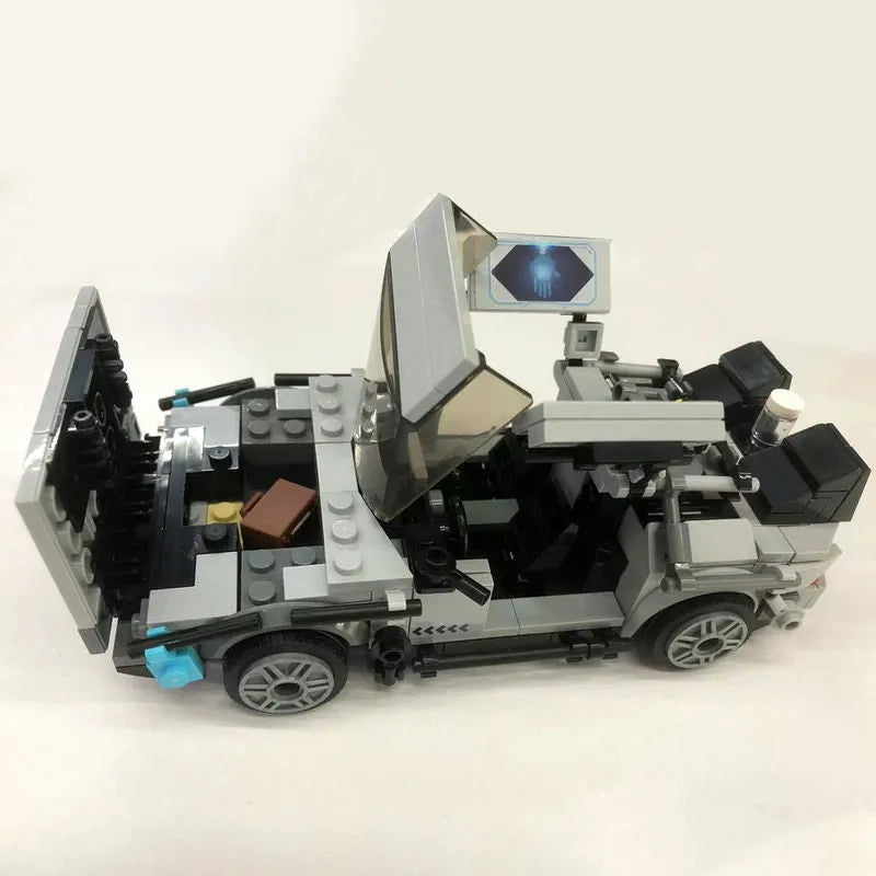 Building Blocks MOC 27019 Mini Delorean-12 Time Car Bricks Toys - 5
