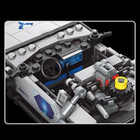 Thumbnail for Building Blocks MOC 27019 Mini Delorean-12 Time Car Bricks Toys Construction Set Toys - 8
