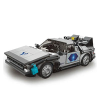 Thumbnail for Building Blocks MOC 27019 Mini Delorean-12 Time Car Bricks Toys - 1