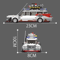 Thumbnail for Building Blocks MOC 27020 Mini Famous Ghost Bus Car Kids Bricks Toy Construction Set Toys - 7