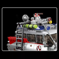 Thumbnail for Building Blocks MOC 27020 Mini Famous Ghost Bus Car Kids Bricks Toy Construction Set Toys - 5