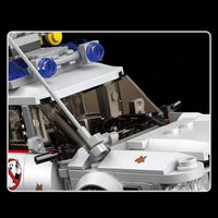 Thumbnail for Building Blocks MOC 27020 Mini Famous Ghost Bus Car Kids Bricks Toy Construction Set Toys - 4