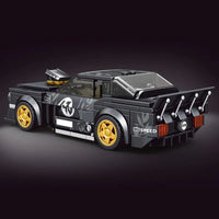 Thumbnail for Building Blocks MOC 27024 Mini 1965 Muscle Mustang Racing Car Bricks Toys - 9