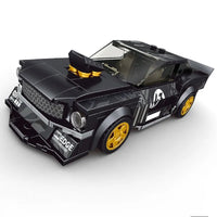 Thumbnail for Building Blocks MOC 27024 Mini 1965 Muscle Mustang Racing Car Bricks Toys - 1